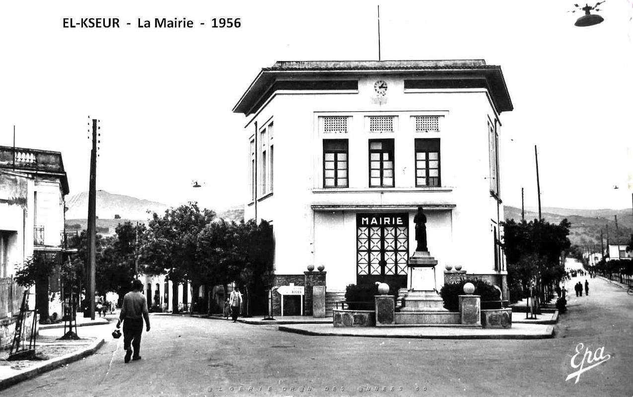 El-Kseur - La Mairie en 1956.jpg